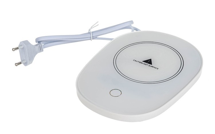 Incalzitor electric bauturi, termostat, functie incalzire rapida, 50-60Hz, 16W, plastic, alb - imagine 7